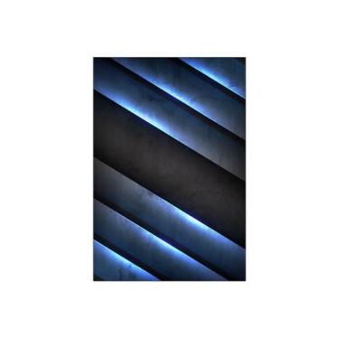 Imagem de Painel De Festa Vertical 1,50 x 2,20 - Masculino Grafite e Azul 043 - 