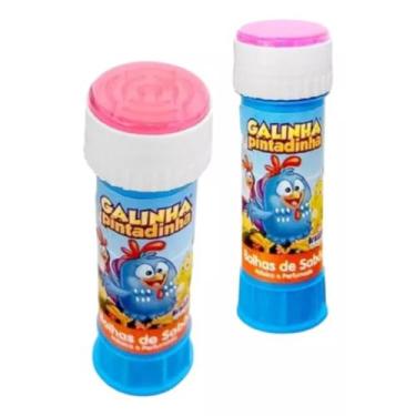 Imagem de Bolhas De Sabão Infantil Galinha Pintadinha C/jogo Na Tampa - Marvel