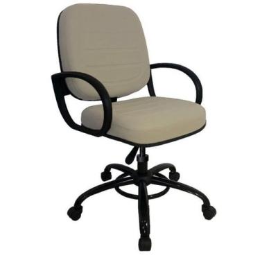 Imagem de Cadeira para Obesos Até 140 Kg Linha Plus Size Cinza - Design Office M