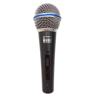 Imagem de Microfone de Mão Dinâmico com Chave e Cabo SKYPIX M58B