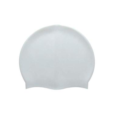 Imagem de Touca de Natação Silicone - Prata - MOR