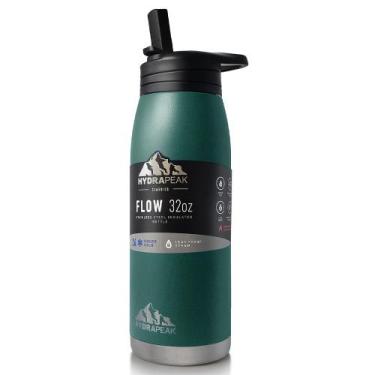 Imagem de Garrafa de Agua Hydrapeak HP-FLOW-32-Forest 946ML Forest