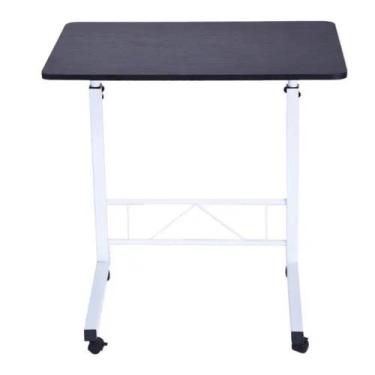 Imagem de Mesa ajustavel com rodinhas portatil multiuso para notebook - Tempo Re