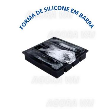 Imagem de Forma de Silicone Barra 17 x 14 cm - Agora Vai