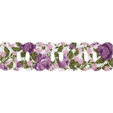 Imagem de Passa Fita Marilda Mod. 92 Estampado - 10 Metros, 956 - ROSAS LILÁS