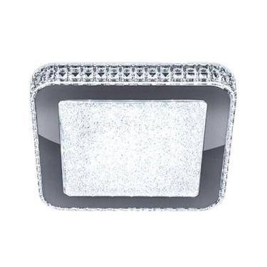Imagem de Plafon Led Acrilico Gemini 24w Branco Frio 40x40 Bivolt - Opus