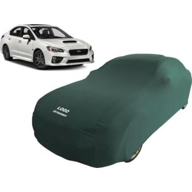 Imagem de Capa Automotiva Para Subaru Wrx Sti Tecido Helanca - Mz, Verde