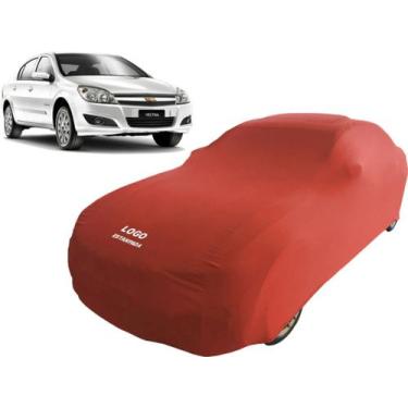 Imagem de Capa De Tecido Cor Azul Alta Proteção Carro Gm Vectra - Mz, Vermelha
