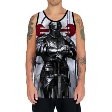 Imagem de Camiseta Regata Cavaleiros Templários Cruzadas Armaduras 14 - Enjoy Sh