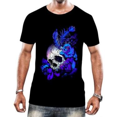 Imagem de Camisa Camiseta Arte Tumblr Esqueletos Caveira Ossos Moda 6 - Enjoy Sh