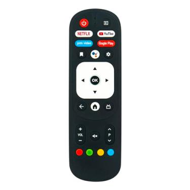 Imagem de RM-C3287 Controle remoto de substituição por voz compatível com controle remoto JVC Smart Android TV RM-C3287