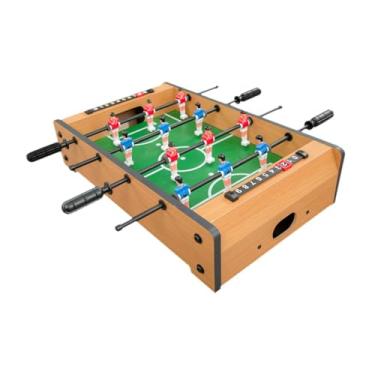 Imagem de rockible Mesa de pebolim, mesa de futebol para crianças, educacional, jogo interno, mesa de futebol de mesa divertida, portátil para jogos em família