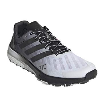 Imagem de adidas Women's Terrex Speed Ultra Trail Running Shoe, Cloud White/Core Black/Solar Yellow - 10