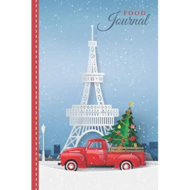 Imagem de Food Journal: Red Pick Up Truck and Christmas Tree Theme / 60-Day Daily Tracking For Meals Exercise Water Vitamins/Small 6x9 Wellness Notebook / ... Loss Motivational Gift for Men and Women
