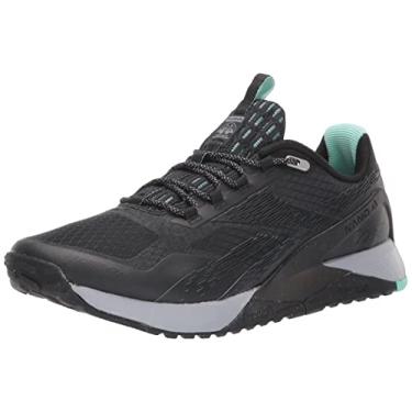 Imagem de Reebok Tênis feminino Nano X1 Tr Adventure Cross Trainer, Core Black/Pixel Mint/Cinza frio 4, 34