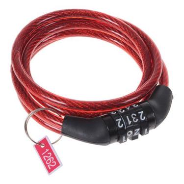 Imagem de Cadeado Bicicleta Bike Flexivel Trava Segredo Anti Furto. - House Tool