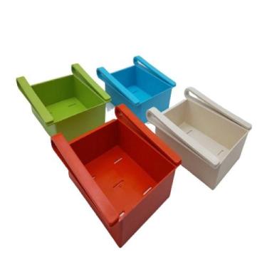 Imagem de Cesto Organizador Gaveta Geladeira Mesa Armário Ajustável - Yeet, U, V