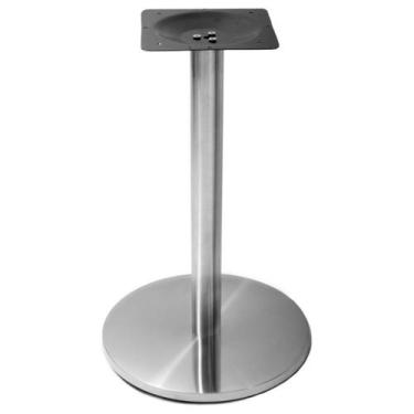 Imagem de Base De Mesa Central Redonda Ball Inox - Tatu Bola Móveis, Inox Escova