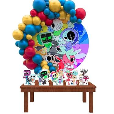 Imagem de Kit Decoração Painel Redondo Festa de Aniversário Infantil Dandy’s World