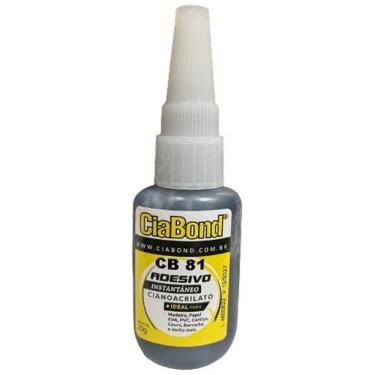 Imagem de Adesivo Instantâneo Para Auto Falante Ciabond Cb 81 20G