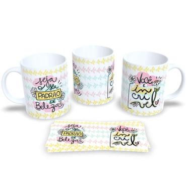 Imagem de Canecas de Porcelna Personalizadas dia Internacional da Mulher 8 de Ma