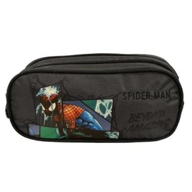 Imagem de Estojo 2 Divisórias Homem Aranha Amazing 11331 Xeryus