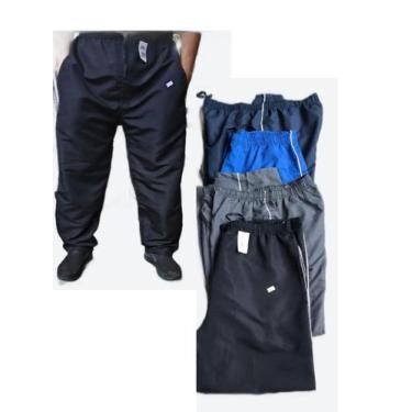 Imagem de Kit Com 3 Calça Tactel Básica Masculina 3 Bolsos  - Onda Do Surf, M