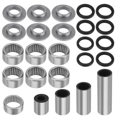 Imagem de JAVIK Kit de vedação de rolamento de articulação de braço oscilante compatível com Kawasaki 2003-2006 KFX400 para Arctic Cat 2004-2008 DVX 400 OEM # 92046-S018 3406-096