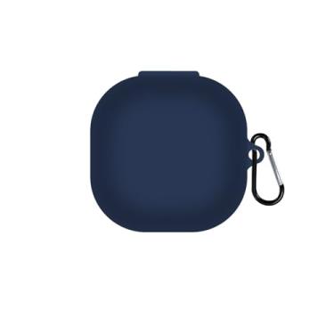 Imagem de Capa de silicone compatível com SHOKZ OpenFit 2 com chaveiro, capa protetora macia e resistente à prova de choque para OpenFit 2 para mulheres e homens