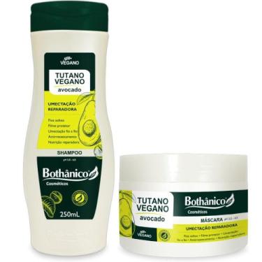 Imagem de Kit Tutano Vegano Avocado Shampoo + Máscara 250ml Bothanico - Bothânic
