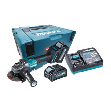 Imagem de Esmerilhadeira 4.1/2" (115mm) Brushless 2 Bat 40V 4Ah GA007GM201 Makita 220V