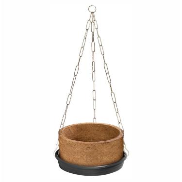 Imagem de Kit Vaso Redondo Fibra de Coco Xaxim N3 11x20x20cm Nutriplan