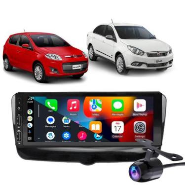 Imagem de Kit Multimídia Carplay Palio Grand Siena 2012-2018 1 Din Mp3 + Câmera 