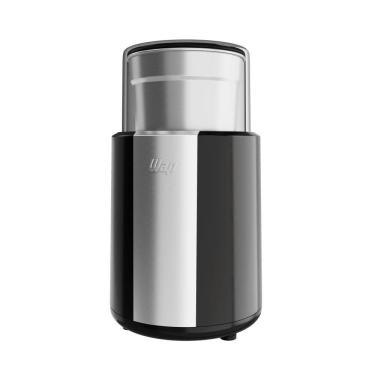 Imagem de Moedor de Café Elétrico WAP AROMA WMC200 com 2 Lâminas em Inox e Copo Removível 200W 127V