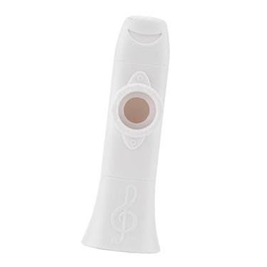 Imagem de Almencla Kazoo Upgraded Party Favors Kazoo Guitarra Profissional Ajustável Tom Kazoo Instrumento Musical para Piano Teclado Adultos, Branco
