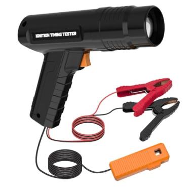 Imagem de KAISAL Luz De Ponto Automotivo, Motor 12V, Ignição Indutiva, Pistola Ponto, Flash Forte, Luzes Para A Gasolina 2 E 4 Tempos Com Cabo Teste 10 Pés, Proteção Contra Polaridade Reversa Carro, Motocicle