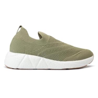 Imagem de Tênis Modare Feminino Slip On Knit Adana Ultraconforto Casual Verde-1270-7395.101.27735.101151 36