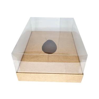 Imagem de Caixa para Ovo de Colher G  Kraft  10 unidades  CAC Embalagens  Rizzo