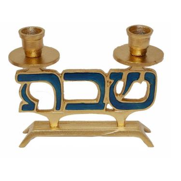 Imagem de Castiçal Para 2 Vela - Suporte De Vela Castiçais Para Shabat