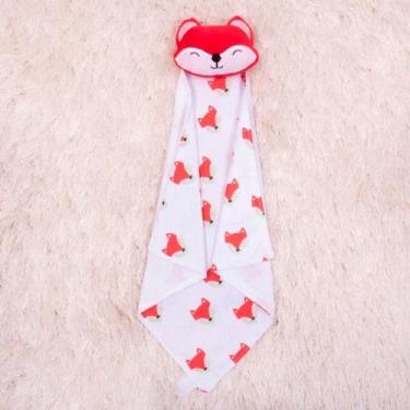 Imagem de Naninha Para Bebe Bichinhos com Prendedor de Chupeta para Bebê - Migue