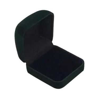 Imagem de Caixa Organizadora para Jóias - Azul, Vermelho e Preto, Verde interno 
