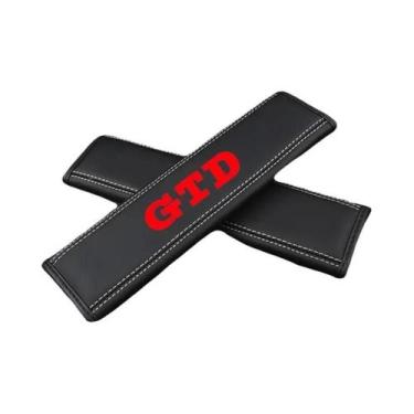 Imagem de Almofadas de Ombro para Cinto de Segurança em Couro Nappa - Volkswagen