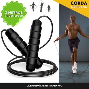 Imagem de Corda de Pular Exercício Funcional Profissional 3M - NL - oem