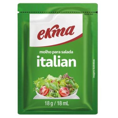 Imagem de Molho Italian Para Salada Sache Ekma 126 Un.18g Receba Casa