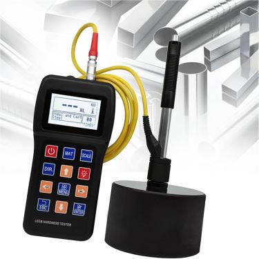 Imagem de Medidor De Dureza Leeb Portátil Meters Metais,testador De Dureza 360 °, Testador De Dureza De Metal, Analisador De Equipamento De Teste De Dureza Inteligente Com Display Hd,ce/fcc/ccc/pse