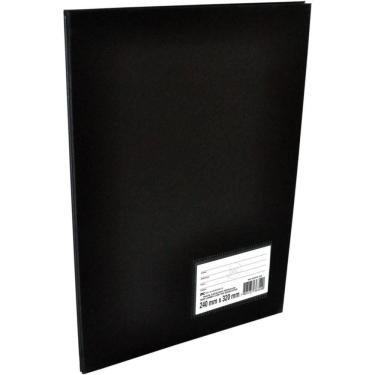 Imagem de Pasta Catálogo Percalux Ofício 50 Env. Médios Preta - Dac