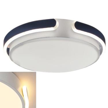 Imagem de Luminaria Plafon 3 em 1 LED Iluminaçao Minimalista Casa Quarto Sala de Estar Recepçao Escritorio Ambiente Comercial Residencial Iluminaçao Decoraçao
