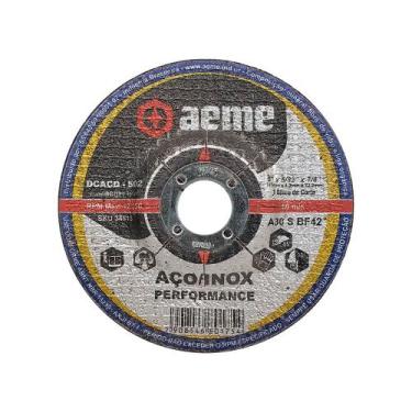 Imagem de Disco Corte e Desbaste Aeme Aço DCACD Duo 503 7X5/32X7/8 3T (177.8X4.0