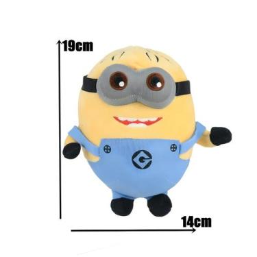 Imagem de Kawaii Minions Brinquedo De Pelúcia Olhos 3D Travesseiro Bonito Animal