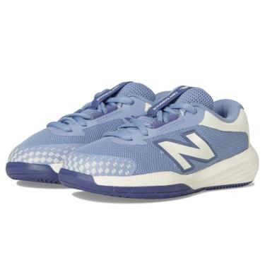 Imagem de New Balance Tênis unissex infantil 996 V6, Chuveiro crepúsculo/linho, 18